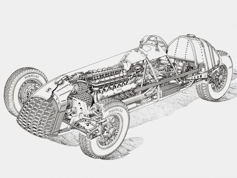  Ferrari 125 Formula 1948 года  (фото 2 из 7)